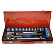 Bộ tuýp 24 chi tiết 1 2 inch 8-32mm King Tools - Bộ khẩu vặn ốc sửa xe