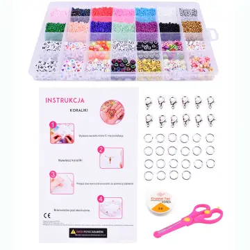 MOSTIN big set with locks beads kit letter beads for bracelet making set  diy bracelet kit set with letters for bracelet making beads accessories kit  set beads set for bracelet making