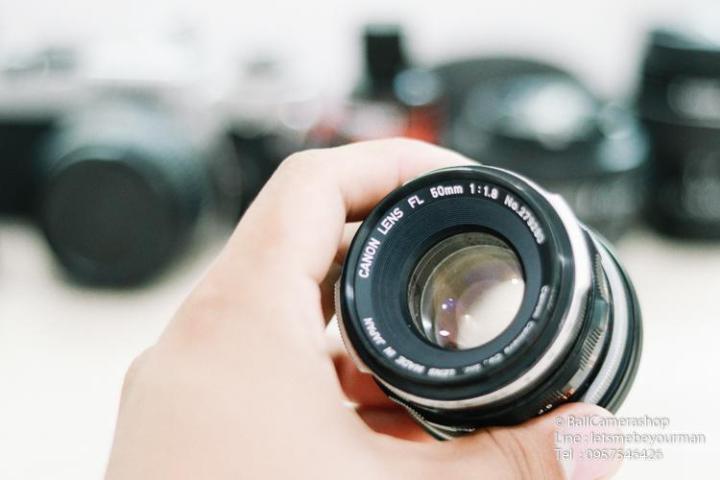 ขายเลนส์มือหมุน-canon-fl-50mm-f1-8-serial-279280-สามารถใส่กล้อง-panasonic-olympus-mirrorless-ได้เลย