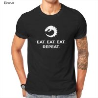 Tyranid Eat Eat Eat Repeat Unisex Baseball T-Shirt Black Couples 90S Men Clothing 103139 【Size S-4XL-5XL-6XL】