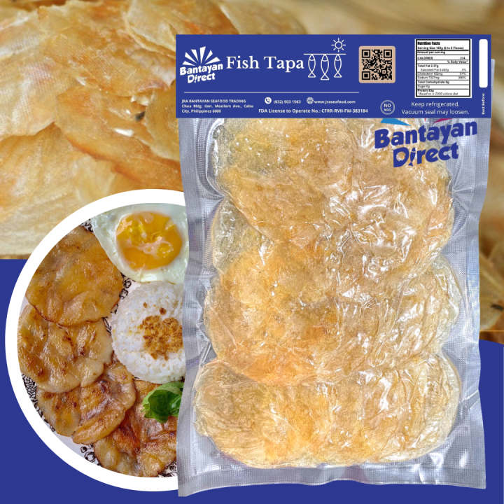 Fish Tapa 100g (Fish Tocino De Cebu White) Bantayan Island Cebu Dried Fish Lazada PH