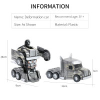 Hongchi Kids Transformation Toy Optimus Prime Transformer Car Robot Toys Action Figure Model Birthday Gift