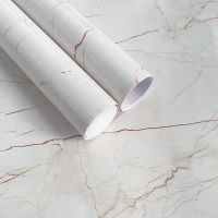 PVC Marble Wallpaper Contact Paper Waterproof Oil-proof Wall Stickers Self Adhesive Kitchen Ambry Countertop Home Decor