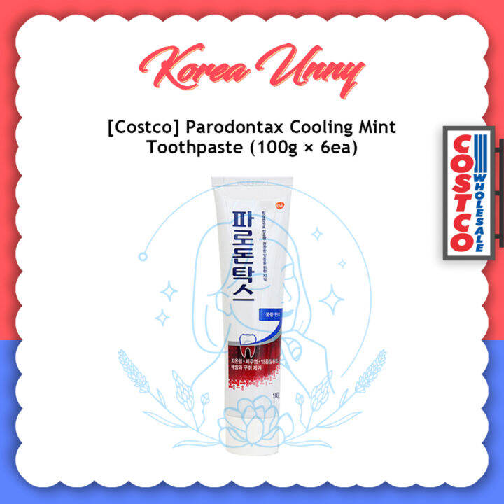 [Costco] Parodontax Cooling Mint Toothpaste 100g X 6 Lazada