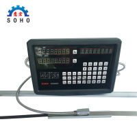 Mlling Machine DRO Digital Readout Magnetic Grid 5VDC 0.005mm Magnetic Linear Scale Ruler Sensor Encoder Displacement