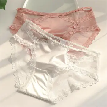 Satin French Knickers for Women Womens Fashion Lace Panties Large Size Sexy  Mid Waist Belly Control Butt Lift, Coffee, Large : : Clothing,  Shoes & Accessories