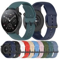 ☊ Strap For Xiaomi watch S1 Watch Band Bracelet For Xiaomi watch color sport Silicone Correa Watchband Wristband Belt 22mm