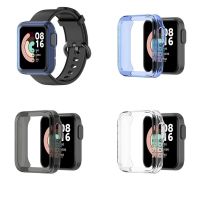 ZZOOI Ultra-Slim TPU Watch Case Skin Protective Cover for -Xiaomi Mi Watch Lite Global Version for Redmi Watch Accessories