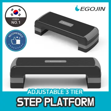 Eco-Friendly Foldable Step Fitness Step Aerobic Board Platform with Risers  - China Step Aerobic Board and Step Fitness price