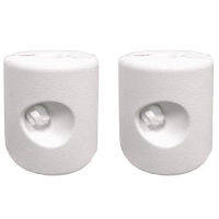 THLT1B Outdoors Gazebo Tent Weight Feet Drum Fill with Water Or Sand White 2 PCS