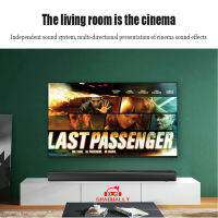 TV Speaker - Soundbar สำหรับทีวีที่มีการเชื่อมต่อบลูทูธสีดำ