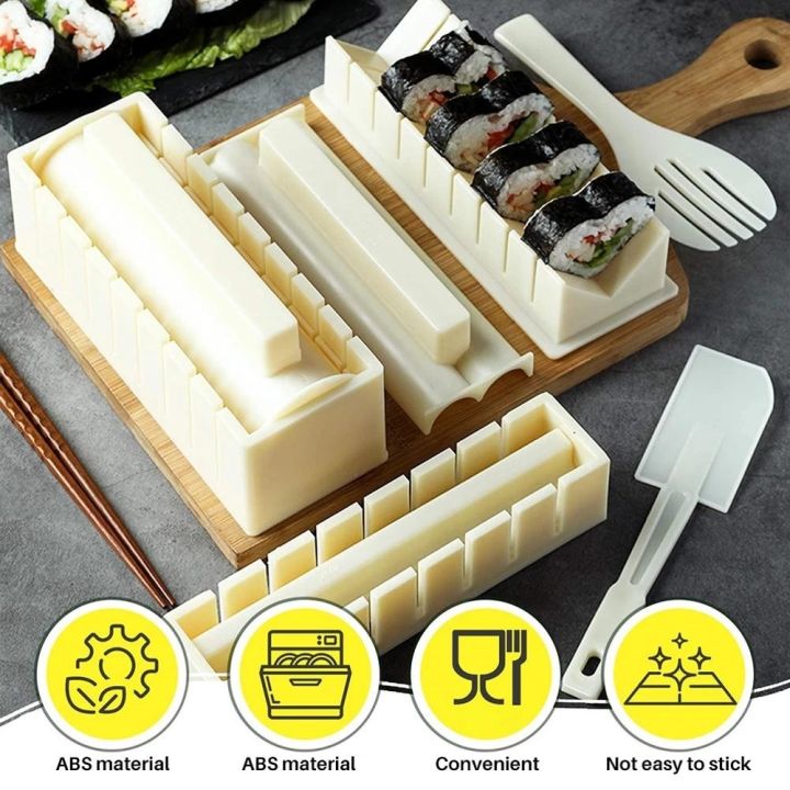 10pcs-diy-mold-cooking-tools-sushi-maker-kit-home-kitchen-machine-sushi-roll-tools-set-gadgets-japanese-snack-foods-bazooka