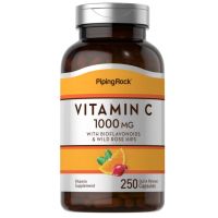 Piping Rock Vitamin C 1000 mg with Bioflavonoids &amp; Rose Hips 250 Capsules