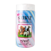 Sleeky Tick &amp; Flea Powder 150 ml สลิคกี้ แป้งกำจัดเห็บหมัด ไร สำหรับสุนัข