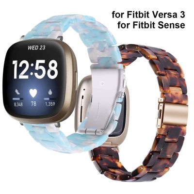 【lz】✷┋  Banda de resina para Fitbit Versa 3 4 e Fitbit Sense 2 Watch Strap pulseira de substituição leve