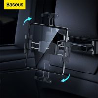 Baseus Car Back Seat Mount Holder for iPad Mobile Phone Tablet Bracket Car Headrest Holder 4.7-12.3 inch Universal Car Accessory Car Mounts