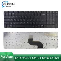 Russia NEW RU Keyboard For Acer for Aspire E1 571G E1 531 E1 531G E1 521 531 571 E1 521 E1 571 Laptop Cover Repair Component