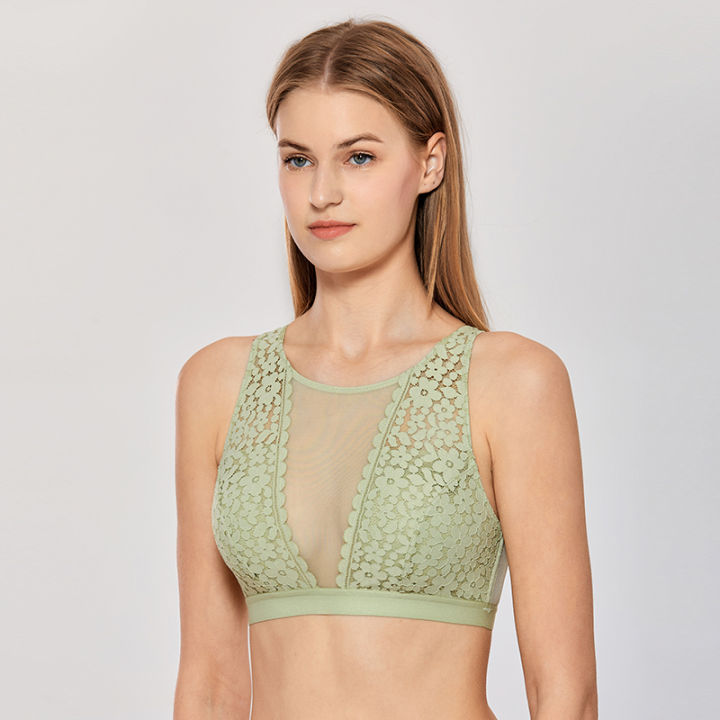 dobreva-womens-lace-high-neck-mesh-bralette-top-wirefree-padded-bra