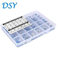 24Values RM065 RM063 240PCS/Set 100R - 2M Carbon Film Horizontal Trimpot Potentiometer Assortment Kit Adjustable Resistor