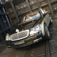 1:24 Maybach 62วินาทีรถคลาสสิกล้อแม็กรถยนต์รุ่น D Iecasts โลหะของเล่นยานพาหนะรถรุ่นจำลองสูงคอลเลกชันเด็กของเล่นของขวัญ