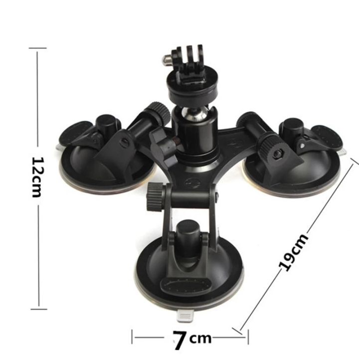 low-angle-windproof-fixed-car-sucker-suction-cup-for-insta360-one-rs-r-x2-gopro-10-9-dji-osmo-action-2-xiaomi-yi-gimbal-adapter