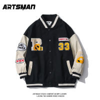 America Bomber Baseball Jacket Purple Embroidery Letter Female Men Jacket Women Harajuku Plus Size Streetwear Outerwear Goth