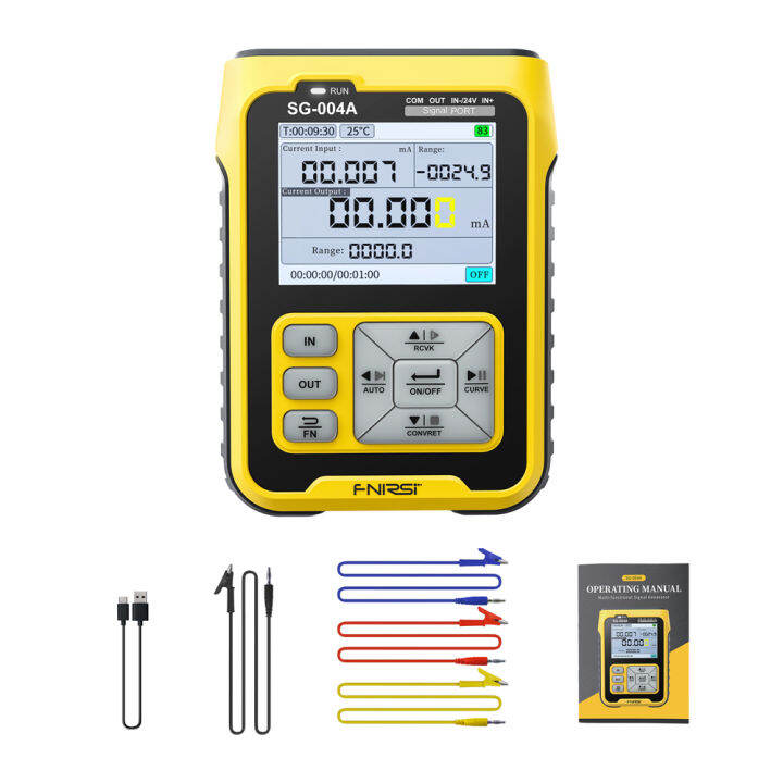 fansline-เครื่องกำเนิดสัญญาณมัลติฟังก์ชั่นแบบพกพา0-24v-4-20ma-อะนาล็อกแรงดันไฟฟ้าปัจจุบัน-thermocouple-resistance-process-calibrator-2-4นิ้ว-backlight-color-screen-สำหรับ-plc-dcs-system-debugging-valv