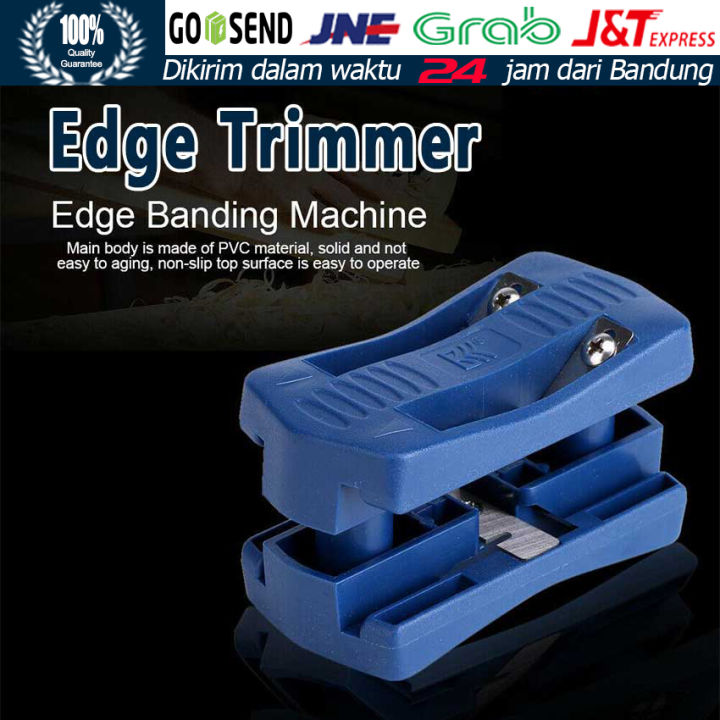 Manual Edge Trimmer Edging Banding Cutter Bahan PVC Vinyl Double Edge ...