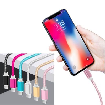 New USB Type C Cable Wire For Samsung S10 Xiaomi mi 11 Mobile Phone Fast Charging USB C Cable Type-C Charger Micro USB Cables Wall Chargers
