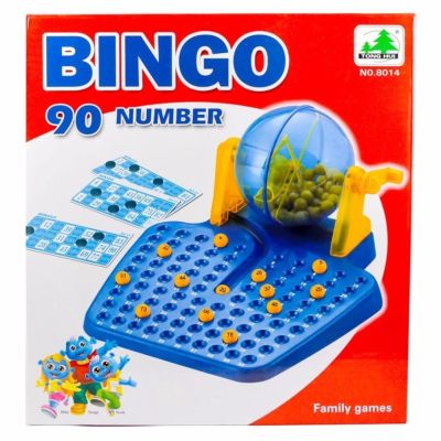 ิฺฺBINGO 90 NUMBER บิงโกล็อตโต้ 90 ตัวเลข Bingo 90 Numbers ของเล่นเสริมพัฒนาการเด็ก  NO.8014