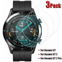 3Pack Tempered Glass Screen Protectors for Huawei Watch GT 2 Pro Explosion Proof Anti Scratch Smartwatch Protective Glass Screen Protectors