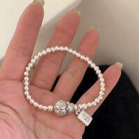 Original S925 sterling silver all wishes come true bead bracelet for girls Xia Xiaozhong design Jingdong cat bracelet student best friend gift