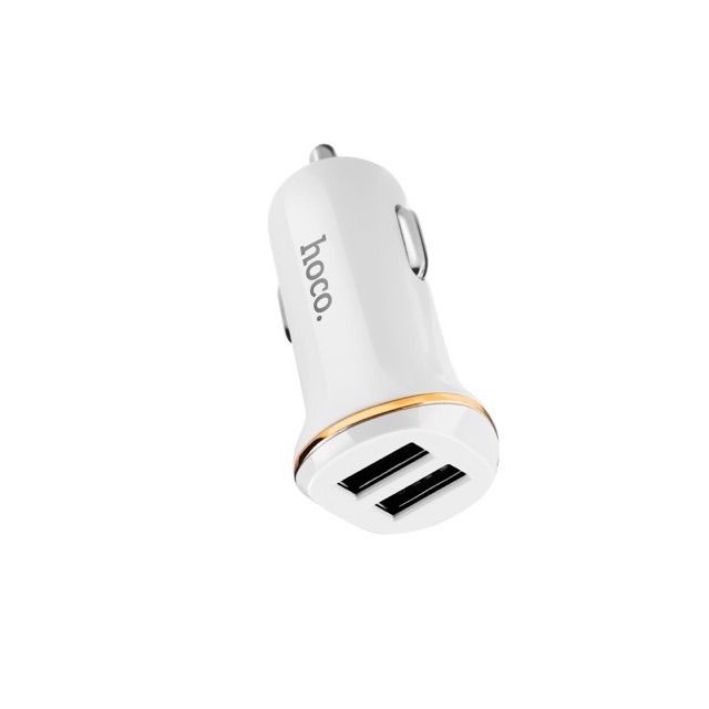 hoco-z1-หัวชาร์จในรถยนต์-car-charger-2usb-2-1a-max-ชาร์ทรถ-ชาร์จรถ-carcharge-หัวชาร์ทรถยนต์