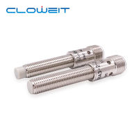 Cloweit IP65ตัวเหนี่ยวนำ M8 Proximity Sensor NPN PNP DC10-30V 4pin M12 Connector สวิตช์เข้าใกล้โลหะทรงกระบอก