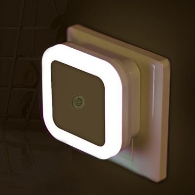 ►▲☫ Smart Motion Sensor LED Night Lamp With EU US UK Plug Night Light Bedside Lamp For Hallway Pathway Wall Lights For Home Aisle WC