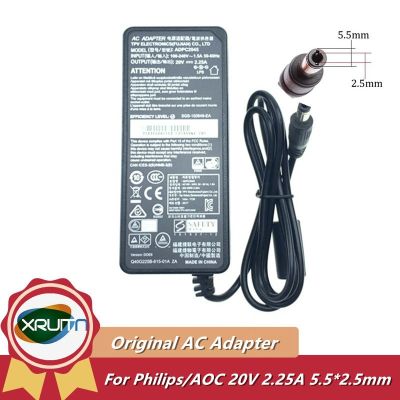 ADPC2045 New Original 20V 2.25A AC Adapter for Philips/AOC 278Q8Q 278E8Q 272M8 278E8QJAB AG322FCX LCD LED Monitor Power Supply 🚀