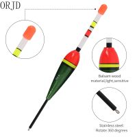 ORJD 4/5pcs Fishing Floats Bobber Quality Balsa Wood Floats Set Buoy Bobber Stopper Japanese Fishing Float Accessorie Accessories