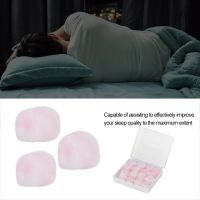 ที่อุดหูลดเสียงรบกวน Sleep Anti Canceling Music ฉนวนกันเสียง Earplug Protection Wax Cotton Sleeping Reusable Ear Plugs