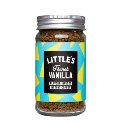 Import Foods🔹 Littles French Vanilla Flavour infused Instant Coffee 50g   ลิตเติ้ลส์ กาแฟสำเร็จรูปรสวานิลลาฝรั่งเศษ 50g