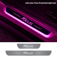 Customized for Ford Focus wireless LED door atmosphere light 2012 2018 threshold welcome light interior decoration