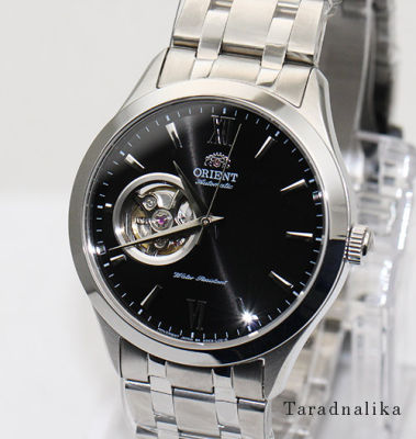 นาฬิกา Orient Automatic Semi skeleton สายสแตนเลส ORAG03001B (ของแท้ รับประกันศูนย์) Tarad Nalika