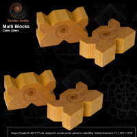 ของแท้ไม้รองอุปกรณ์เครื่องเสียง CARDAS Multi Blocks  SET 6 ชิ้น / ร้าน All Cable