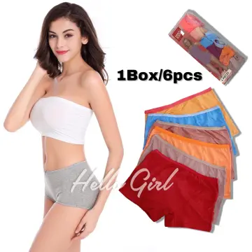 Yokufashion Women Boyshorts Seamless Summer Ice Silk Safety Short Pants Mid  Waist Ladies Boxer