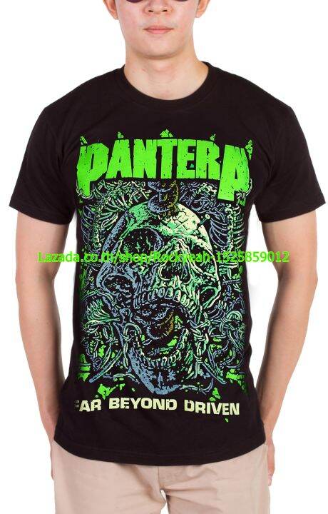 เสื้อวง-pantera-เสื้อผ้าแฟชั่น-rock-แพนเทอรา-ไซส์ยุโรป-rcm1206