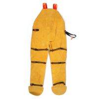 【NEW】Wear-Resisting Fireproof Retardant Welding Cowhide Welder Protective Clothing Labour Suit