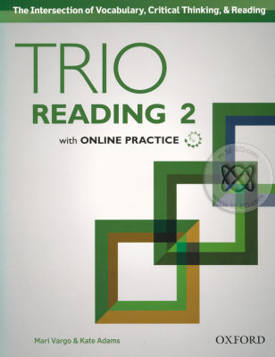 Bundanjai (หนังสือคู่มือเรียนสอบ) Trio Reading 2 Students Book Online Practice (P)
