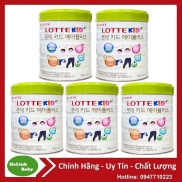 Combo 5 Lon Sữa Lotte Kid thay thế Kid power 750g Date 09 2023