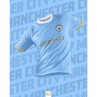 Manchester City Jersey 23 24 Fans Issue Home Away Third Concept Jersey Men Women Football Jersi Short Sleeve Soccer T-shirt Custom Name Number