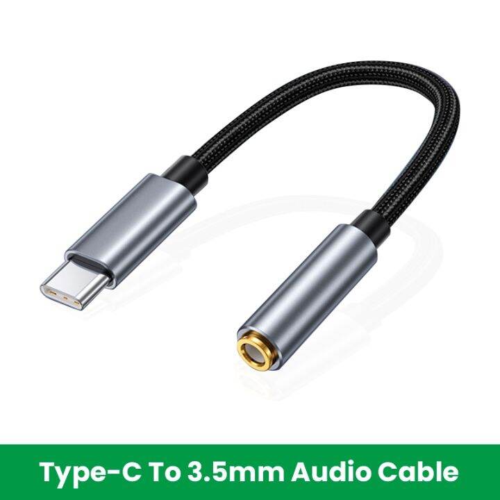 Type c to 3 5mm jack aux cable usb c to aux headphone adapter audio