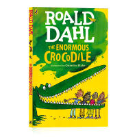 The enomous crocodile original English novel huge crocodile Roald Dahl childrens literature novel book interesting youth reading award-winning literary novel genuine